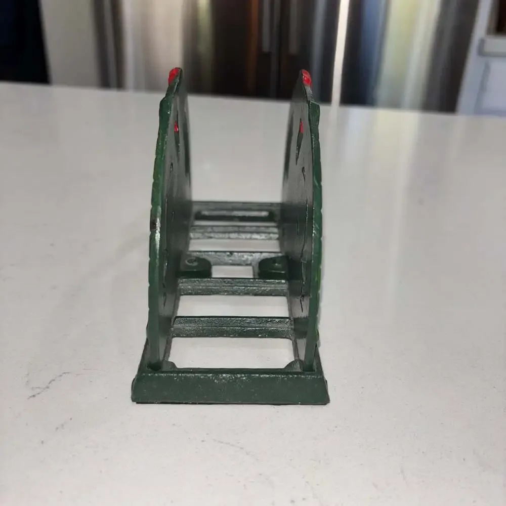 ODI 2002 Cast Iron Painted Rooster Napkin Holder
